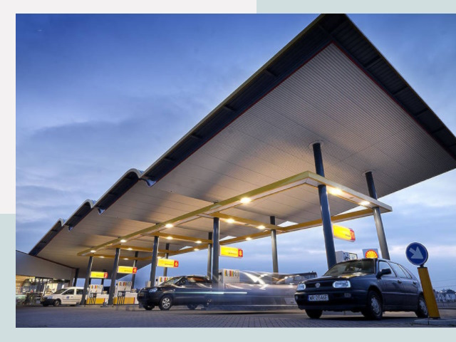 Навесы для АЗС в Пушкин от 649 руб. - Защита и комфорт