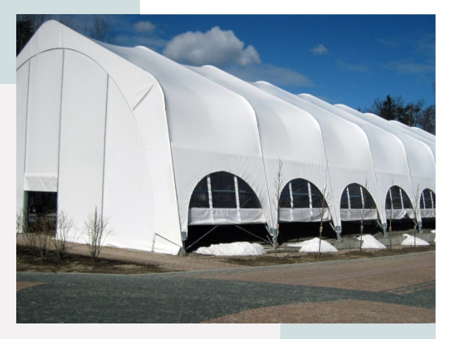 Каркасно-тентовые сооружения в Пушкине