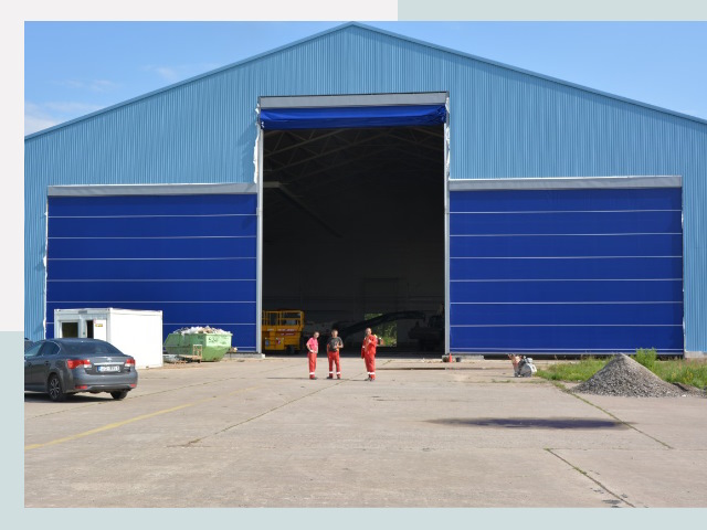 Ангарные ворота в Пушкин от СтальСтрой-Пшн по цене 649 руб.