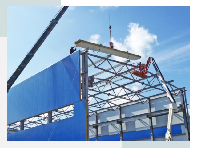 Монтаж сэндвич-панелей в Пушкине