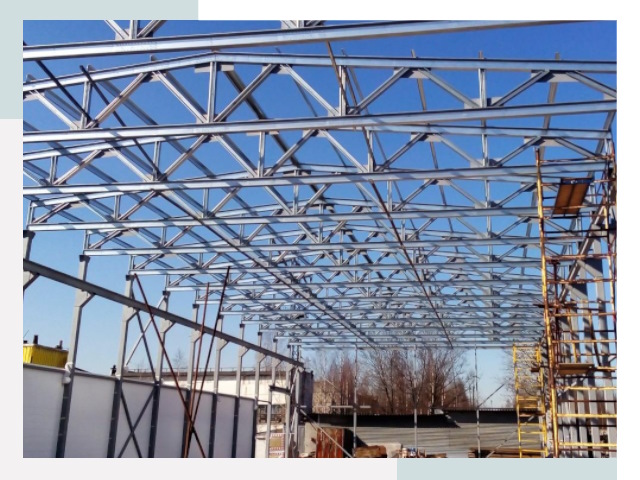 Металлокаркасы для складов в Пушкине