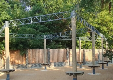 Терраса из металлоконструкций под ключ, проектирование, изготовление и монтаж от СтальСтрой-Пшн